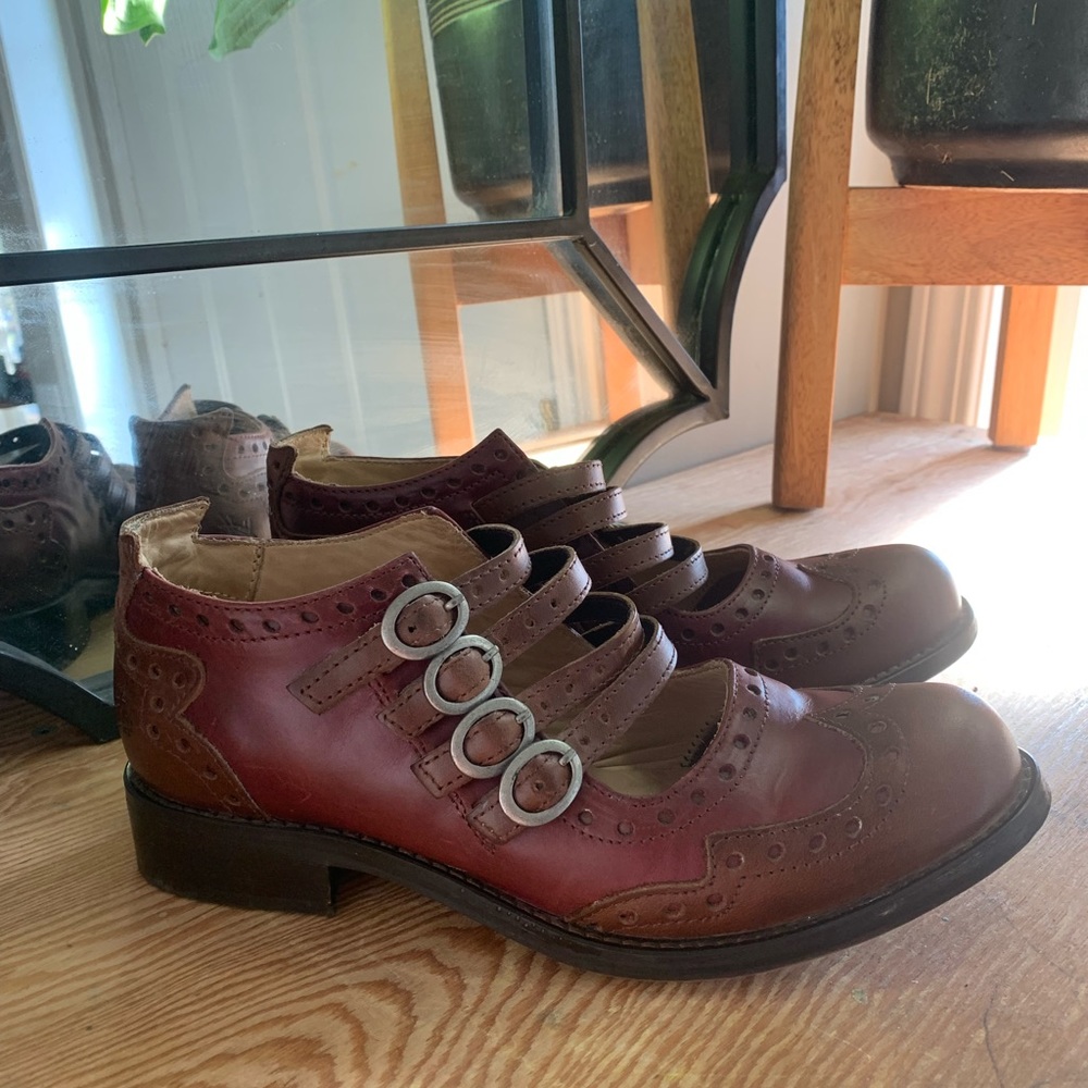 John Fluevog Mary Jane oxfords